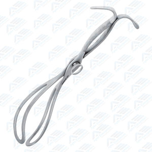 Forceps Obstétricaux Wrigley Instruments Chirurgicaux Instruments Médicaux Tissus Gynécologiques Dans les Procédures Médicales Premium - Product Image 3