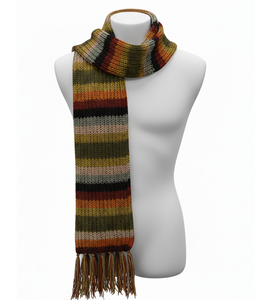 Écharpe tricotée unisexe inaltérable - Couleurs vives, douce et chaude pour l'hiver - Cache-cou tricoté côtelé personnalisable avec logo - Product Image 6