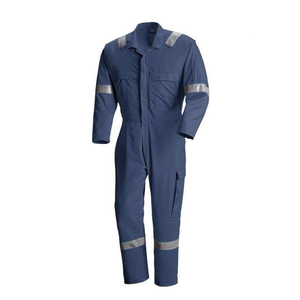 Wholesale Custom Logo Cotton Workwear Safety Coverall Waterproof Anti-Bacterial <b>Construction</b> Worker Uniform Anti-Static Feature - Product Image 3