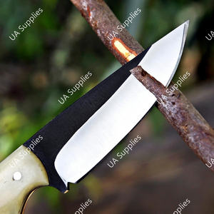 Cuchillo de Caza Profesional de Acero Inoxidable de Alta Calidad, 58 HRC, Afilado como una Navaja, para Senderismo, Camping y Caza al Aire Libre, con Funda, OEM/ODM - Product Image 4