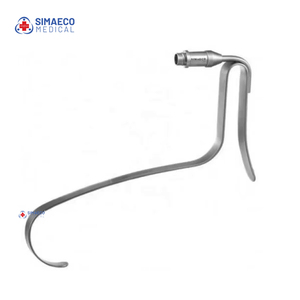 Cánula de Acero Eléctrica Freeman de 8 Pulgadas (203 mm), Retractor de Fibra Óptica de 13 mm de Ancho, Material de Acero Inoxidable - Product Image 1