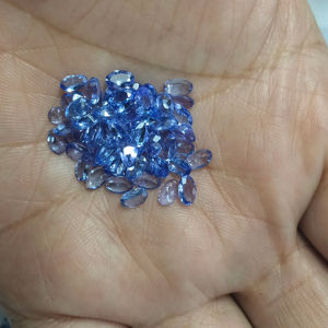 Tanzanita Azul Natural, Corte Ovalado de 5x3MM, Gema Suelta de la Mejor Calidad para Joyería, Red Mountain Gems R1TZOCT53 - Product Image 2