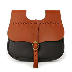 Bolsa de cuero genuino de alta calidad con logotipo personalizado, nueva bolsa de cuero de moda para hombres y mujeres, bolsa para herramientas de cuero, bolsa para teléfono inteligente. - Product Image 1