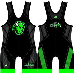 Maillot de compression de lutte sans manches en polyester ajusté pleine longueur avec impression par sublimation pour homme et femme – Vêtement de fitness - Product Image 1