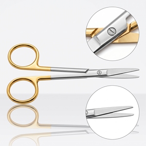 กรรไกรผ่าตัดแบบตรง Baby Metzenbaum Ultra-Cut ทำจากเหล็กกล้าไร้สนิม เครื่องมือแพทย์สำหรับการผ่าตัดที่มีความแม่นยำสูง - Product Image 5