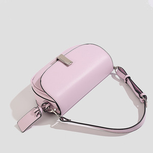 For PU Women's Crossbody <b>Bag</b> with Detachable Strap Minimalist Design Zipper Closure Anti-Theft <b>Computer</b> Interlayer - Product Image 6