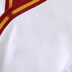 Cárdigan de Forro Polar Blanco Personalizado Tuskegee con Logotipo de Letras Griegas, Estilo de Hermandad y Fraternidad, Bordado, Cuello en V, Venta al por Mayor, Suéter de Secado Rápido - Product Image 6