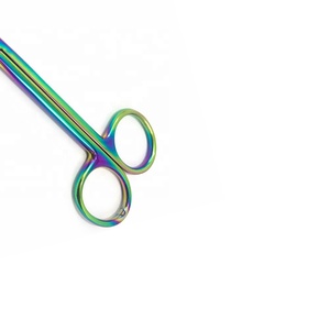 Tijeras Metzenbaum Multicolores de 11.5cm, Rectas, con Inserto de Carburo de Tungsteno TC, Rectas y Curvas, con Punta Cega, para Uso Médico - Product Image 6