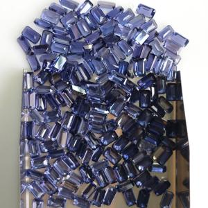 พลอยไอโอไลต์สีม่วงธรรมชาติ 5x3 มม. ทรงแปดเหลี่ยม คุณภาพดีที่สุด พลอยหลวมแบบเปลี่ยนสีได้ สำหรับทำเครื่องประดับ ผลิตภัณฑ์จากเรดเมาน์เทน เจมส์ - Product Image 3