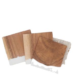 Dessous de verre en bois bricolage pour enfants Dessous de verre éducatifs en marbreSTYLISH pour pendaison de crémaillère américaine pour une utilisation élégante tasses et porte-boissons - Product Image 6