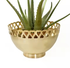 Maceta Metálica Vintage con Acabado Rústico, Maceta Decorativa para Plantas de Interior y Exterior, para Hogar, Jardín, Balcón, Decoración Elegante - Product Image 3