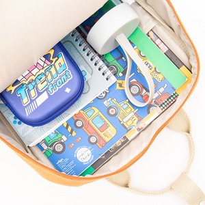 Cartoon animal <b>backpack</b> cute mini canvas bag kindergarten children’s <b>backpack</b> <b>brown</b> red panda bag - Product Image 4