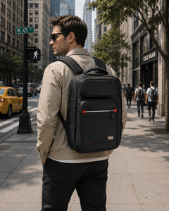 Custom Logo 428 Urban EDC Backpack Waterproof <b>Foam</b> Nylon Fabric Business Bag Oxford Lining USB Laptop Compartment Large Capacity - Product Image 5