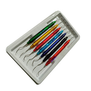 Ensemble de curettes Gracey 7 pièces en acier inoxydable, instruments manuels de détartrage dentaire parodontal, outils d'hygiène Wenquar Surgical - Product Image 6