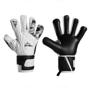 Gants de gardien de but de football professionnels avec paume en latex à forte adhérence et sangle de poignet réglable, gants de gardien de but pour matchs - Product Image 4