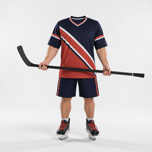 Tenue de hockey sur glace personnalisée pour équipe, maillot d'entraînement professionnel, vêtements de sport athlétiques de haute performance - Product Image 1