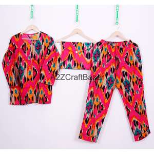 Vêtements tendance pour la maison, vêtements pour femmes, pyjamas en modal pour femmes, vêtements de nuit pour femmes, col rond, vêtements de nuit confortables, OEM personnalisé - Product Image 1