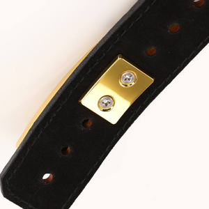 Ceinture de musculation à levier en cuir véritable épais, fermeture à levier en acier robuste, soutien lombaire confortable et sécurisé - Product Image 6