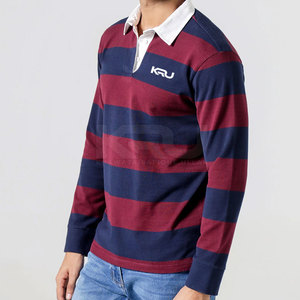 Camiseta de Rugby para Hombre de Primera Calidad, 100% Poliéster, Transpirable, con Cuello Camisero, Estilo Casual para Uso Diario en Todas las Temporadas - Product Image 3