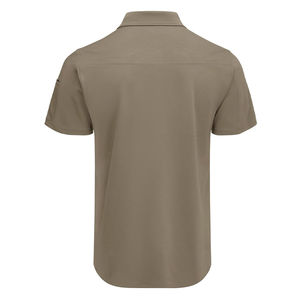 Camisas de trabajo de algodón de manga corta para hombre, uniformes personalizados para empresas, para almacén, construcción en exteriores, con impresión de logotipo. - Product Image 6