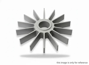 Juego de piezas de repuesto para bomba de agua: Rotor de bomba de acero inoxidable fundido a la cera perdida de precisión personalizada, cerrado y semiaabierto - Product Image 3