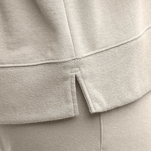Sudadera de Primera Calidad, Estilo Casual Urbano, Hombros Caídos, Transpirable, Ecológica, Sudadera Tejida para Mujer - Product Image 6