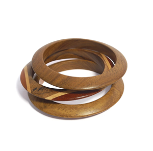 Joyería de Moda de Alta Calidad, Nuevo Producto, Brazalete de Madera, Producto Antiguo Más Vendido, Joyería para Mujer, Artesanía Natural de Madera de Acacia - Product Image 3