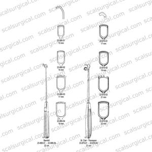 Cureta Adenoides Curva Barnhill con Mango Dorado, Corte Inverso, 8.5 Pulgadas, Instrumento Quirúrgico ORL de Acero Inoxidable con Certificación CE - Product Image 4