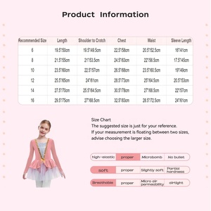 Vestido de Terciopelo para Niñas de 6 a 16 Años, Disfraz de Ballet y Patinaje Artístico, Tutú para Actuaciones en Escenario, Recitales, Disfraces de Danza para Principiantes - Product Image 6