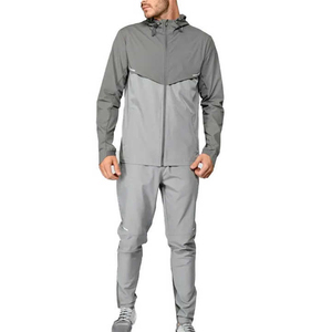 Chaqueta Cortavientos Impermeable Reflectante Estampada para Invierno, Ligera, Transpirable, para Entrenamiento Deportivo, para Hombre - Product Image 1