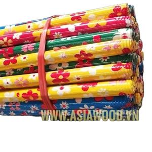 Balai de jardin avec manches en bois tout design eucalyptus fourniture en gros en vrac meilleure qualité de l'usine du Vietnam - Product Image 1