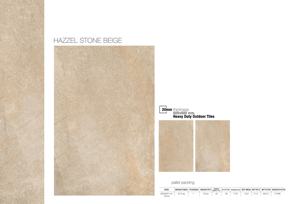 Hazel Stone Beige 20mm Full Body Porcelain Pavers 600x900mm Heavy Duty Outdoor Modern Firebrick Ceramic <b>Floor</b> Tiles - Product Image 5