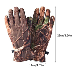 OEM Hunting Gloves Durable Waterproof Thermal Camo Gloves for Outdoor Shooting Hunting Equipment Bulk Supply Factory - Product Image 5