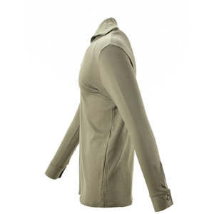 Uniforme Francés Verde Oliva, Sudadera de Manga Larga con Cierre de Cremallera, Top de Poliéster - Product Image 2