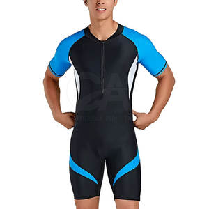 Traje de Baño para Hombre, Diseño 2026, Manga Corta, Color Personalizado, Traje de Natación Personalizado - Product Image 5