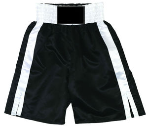 Pantalones Cortos de Boxeo Clásicos con Borde Satinado, Uniforme de Boxeo, Pantalones Cortos de Combate, Precio al por Mayor, Diseño Personalizado OEM, Precio Económico - Product Image 2