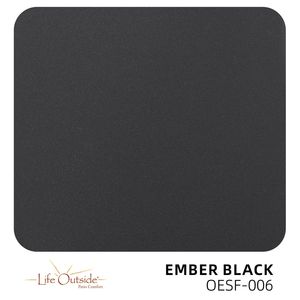 Mesa de Comedor Moderna con Base de Pedestal y Tapa de Piedra Sinterizada Negra de 44 Pulgadas, Muebles de Patio para Exteriores con Base de Aluminio en Forma de Pirámide - Product Image 6