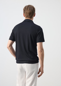 Chemises de golf pour hommes de haute qualité, imprimées numériquement sur le devant, respirantes, écologiques, en jersey tricoté polyester/coton - Product Image 5