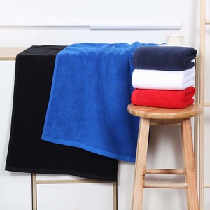 Serviette de bain en coton uni OEM du Vietnam - Serviettes de sport en gros au prix le plus bas - Textiles de maison - Product Image 1