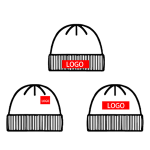 Bonnet d'hiver personnalisé en laine mélangée, respirant et imperméable, pour adultes, avec logo OEM, vente en gros, style décontracté urbain, en vrac - Product Image 2