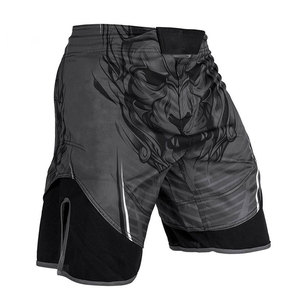 Kimono de Jiu-Jitsu de couleur unie, nouveau style, shorts MMA, matériau durable de haute qualité, shorts MMA pour hommes - Product Image 1