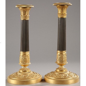Vente en gros de bougeoirs faits à la main en métal écologique de qualité supérieure design classique moderne pour la maison mariage fête - Product Image 6