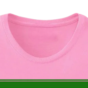 Camiseta rosa simple con 3 letras griegas AKA para mujer, de algodón, manga corta, cuello redondo, informal, con gráfico, suave y cómoda - Product Image 2