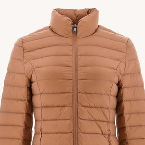 Chaqueta de Invierno Premium OEM para Mujer, Tejida, Cortavientos, Acolchada, Larga, Ajustada, Transpirable, Impermeable, con Capucha, de Poliéster - Product Image 4