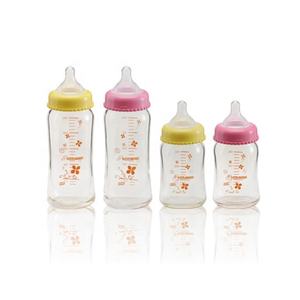 Biberón de Vidrio de Cuello Ancho de 250 ml, el Más Vendido del 2024, con Tetina de Silicona Amarilla, para Bebés de 0 a 12 Meses, Hecho en Japón, Precio al por Mayor - Product Image 5