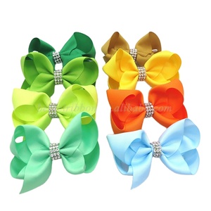 Moño para el Cabello con Pedrería <span class=keywords><strong>de</strong></span> Varios Colores y Tamaño Personalizado, Estilo <span class=keywords><strong>Jojo</strong></span> Siwa - Product Image 1