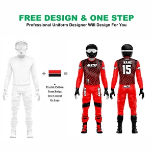 Wholesale Factory Direct Top Trending Flou Color Sublimation Printing Breathable Fabric Motocross MTB Dirt Bike Racing Uniforms - Product Image 2