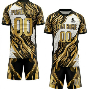 Conjunto de Uniforme de Fútbol Personalizado 2026, Impresión Digital, 100% Poliéster, Absorbe la Humedad, Transpirable, Antibacterial, Ligero, Elástico, Pantalón Corto - Product Image 1