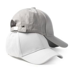 Casquettes de sport à visière plate unie de haute qualité personnalisées à 7 panneaux, casquette de baseball - Product Image 5