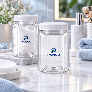 Envase PET Cuadrado Transparente Personalizado con Tapa de Rosca de Plástico para Envasado de Alimentos Secos, Fabricante en Vietnam - Product Image 5